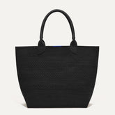 The Lightweight Tote - Black Crochet