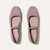 The Max Square Mary Jane - Dusty Lilac Basketweave