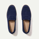 The ReVelvet™ Penny Loafer - ReVelvet™ Navy