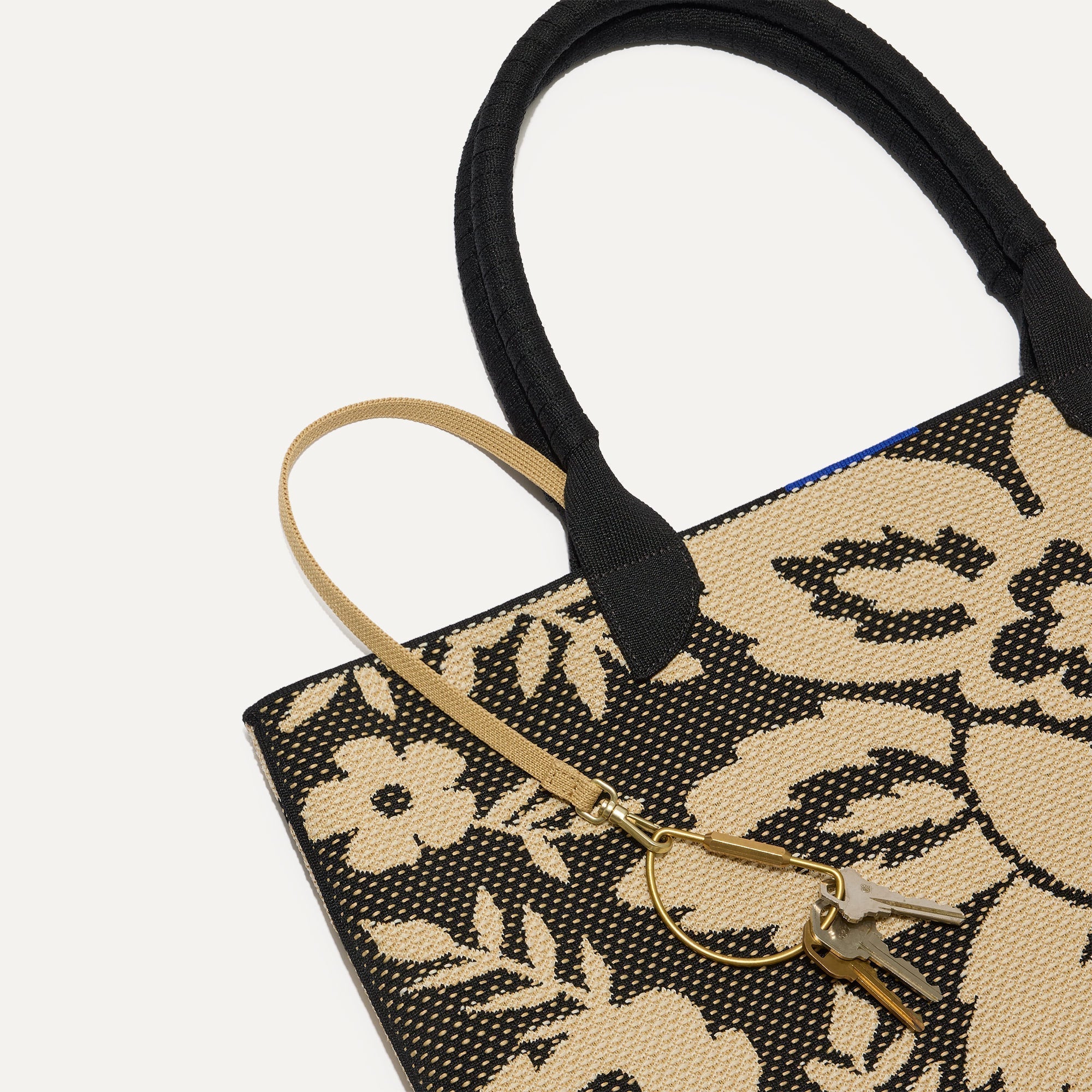 The Lightweight Tote - Jardin Black