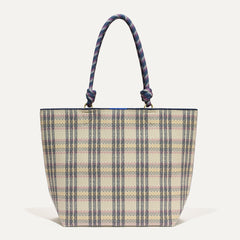 The Lightweight Tote - Spring Plaid