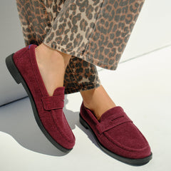 The ReVelvet™ Penny Loafer - ReVelvet™ Syrah