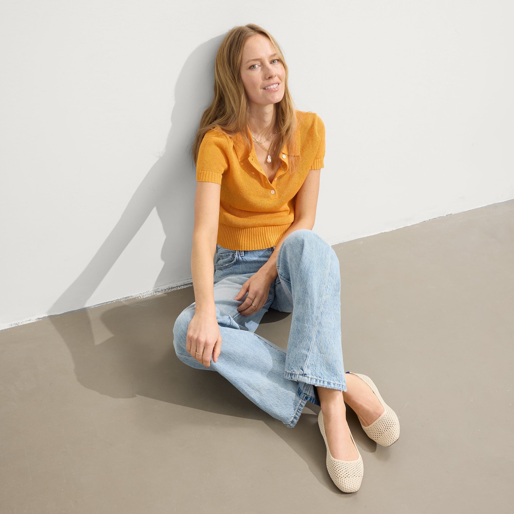 The Max Square - Off White Mesh