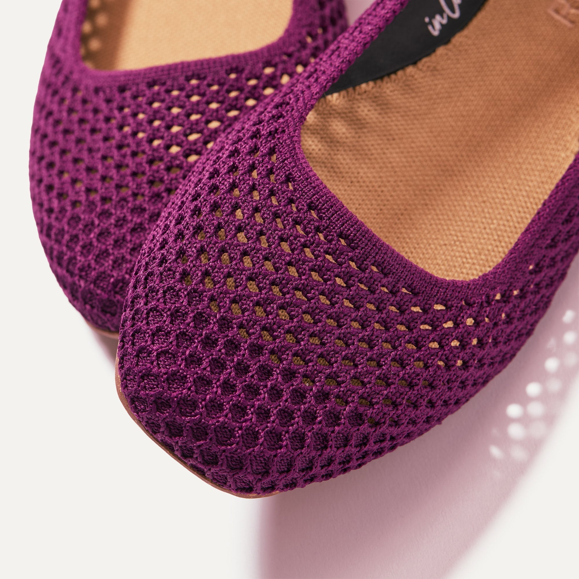 The Max Square - Plum Mesh