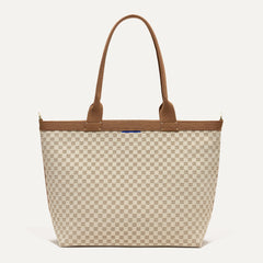 The Lightweight Zip Tote - Vanilla Wafer