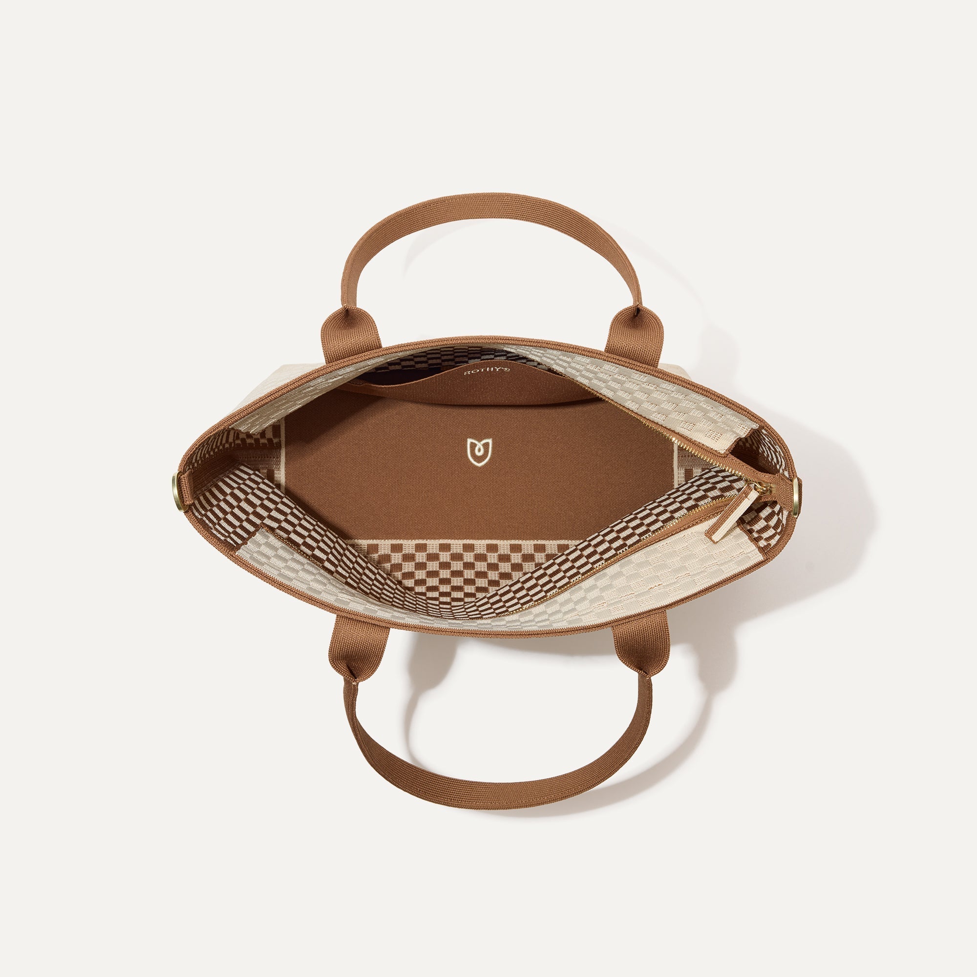 The Lightweight Zip Tote - Vanilla Wafer