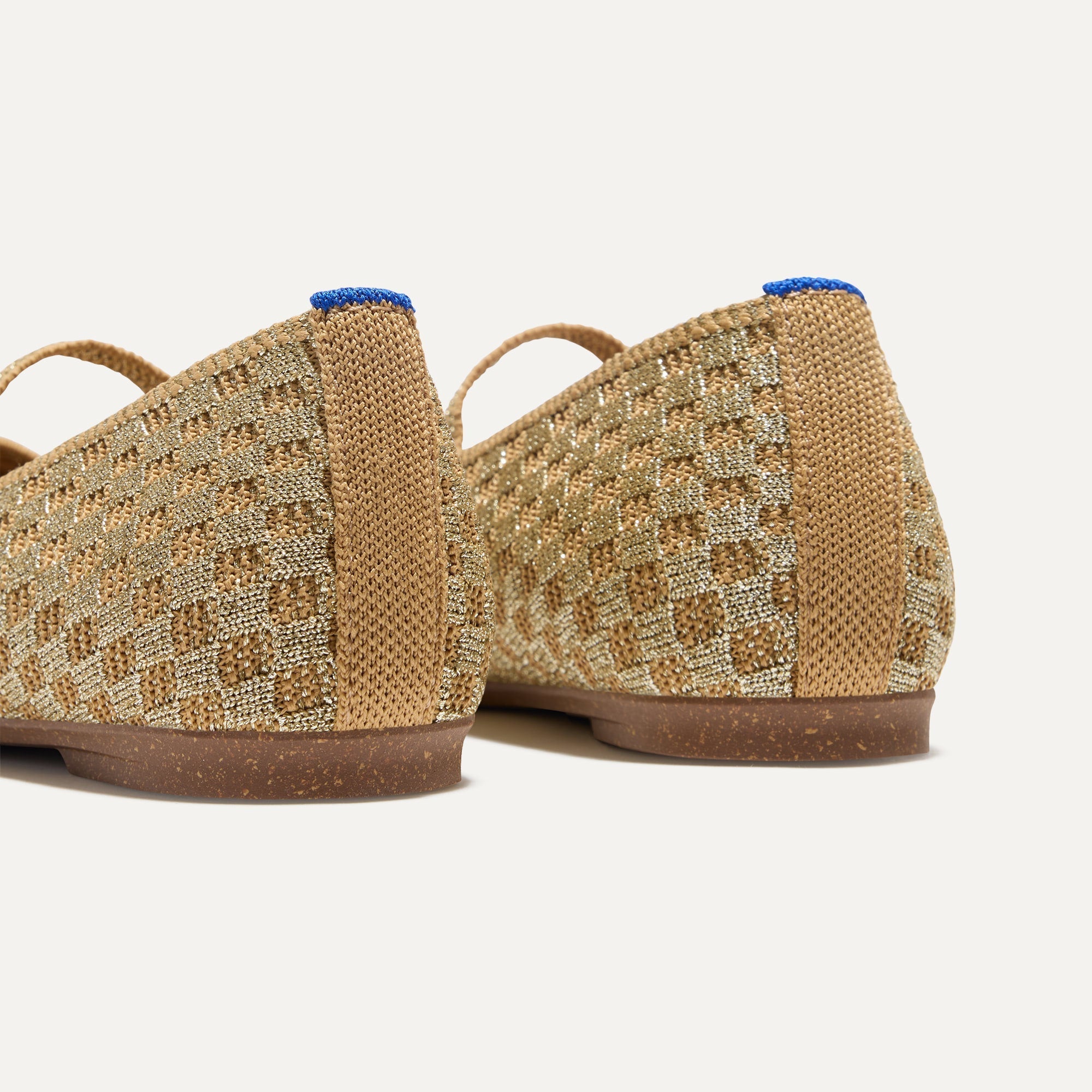 The Max Square Mary Jane - Golden Sun Basketweave