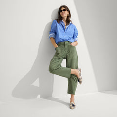 The Almond Tassel Loafer - Spring Plaid