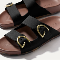 The Buckle Slide - Black