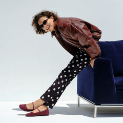 The ReVelvet™ Max Square Mary Jane - ReVelvet™ Syrah