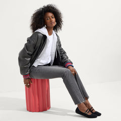 The ReVelvet™ Double Buckle Mary Jane - ReVelvet™ Black