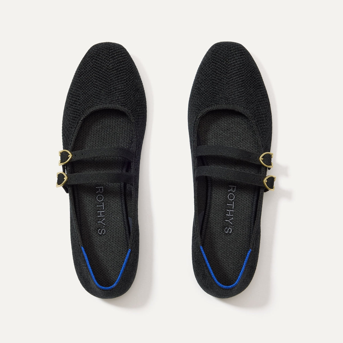 The ReVelvet™ Double Buckle Mary Jane - ReVelvet™ Black