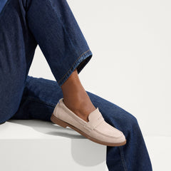 The ReVelvet™ Penny Loafer - ReVelvet™ Dove