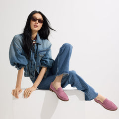 The ReVelvet™ Penny Loafer - ReVelvet™ Lilac