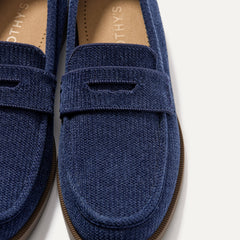 The ReVelvet™ Penny Loafer - ReVelvet™ Navy