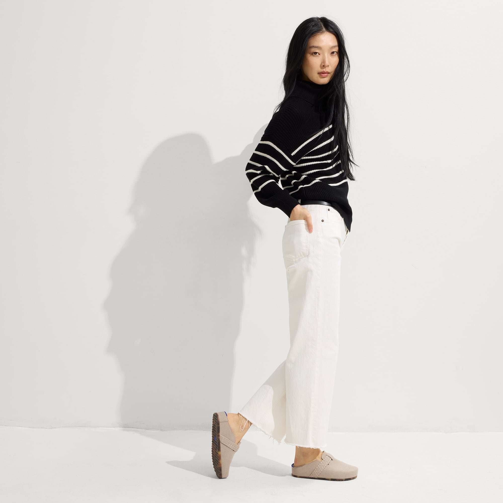 The Braid Clog - Dove