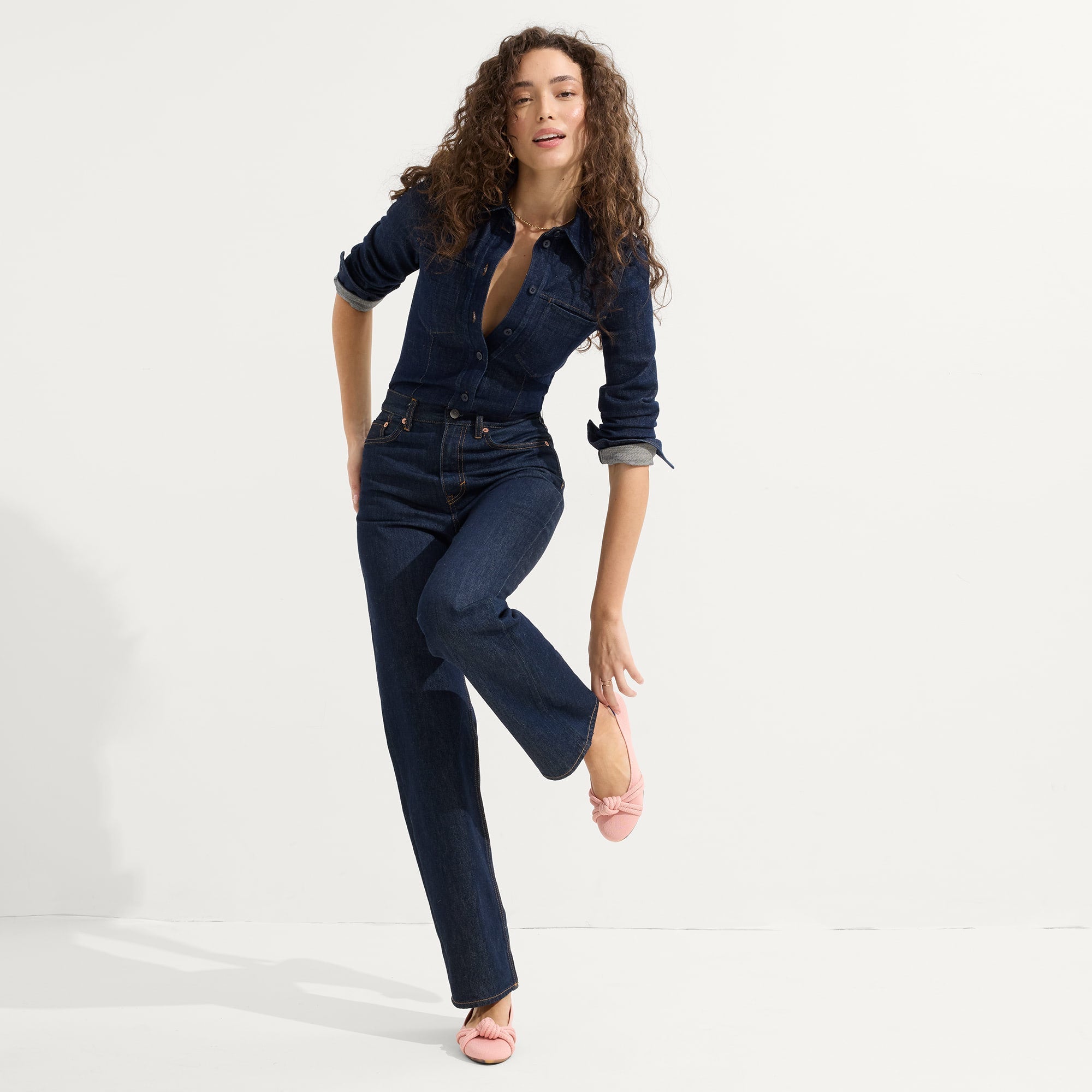 The Knot Ballet Flat - Peony