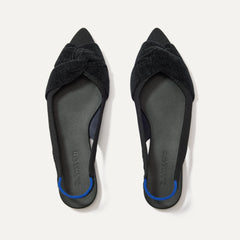 The Twist Point Slingback