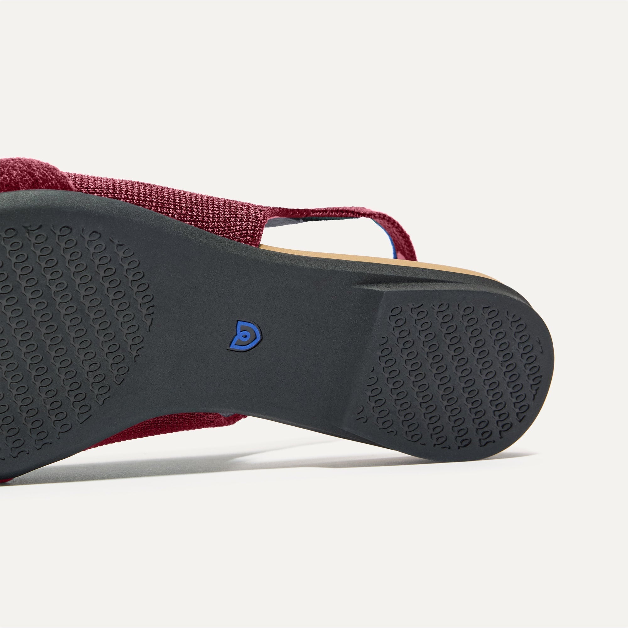 The Twist Point Slingback - Cabernet